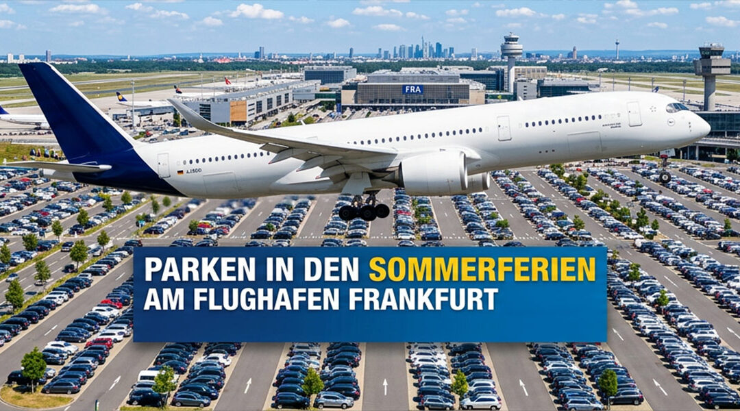 Parken in den Sommerferien am Flughafen Frankfurt